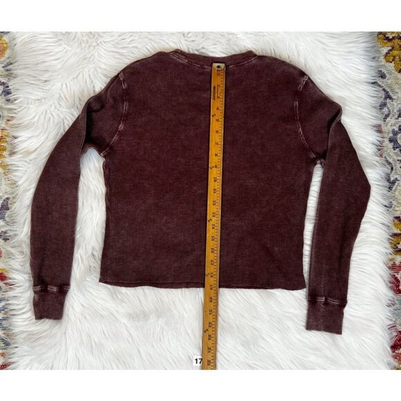 Joshua Tree Full Tilt Shirt Women's XL Juniors Purple Graphic Long Distressed - Picture 6 of 9